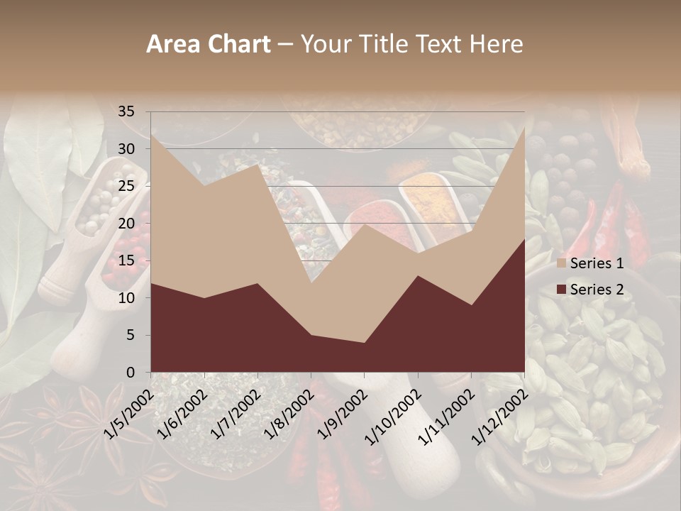 Mace Assortment Cardamon PowerPoint Template