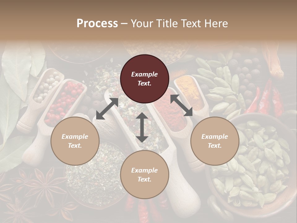 Mace Assortment Cardamon PowerPoint Template