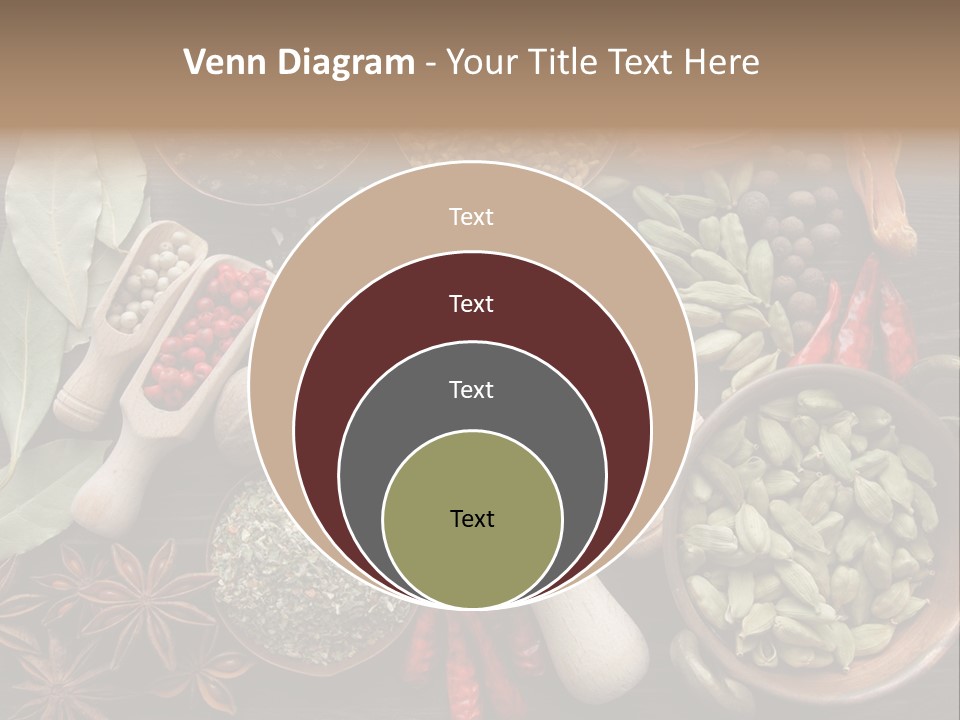 Mace Assortment Cardamon PowerPoint Template