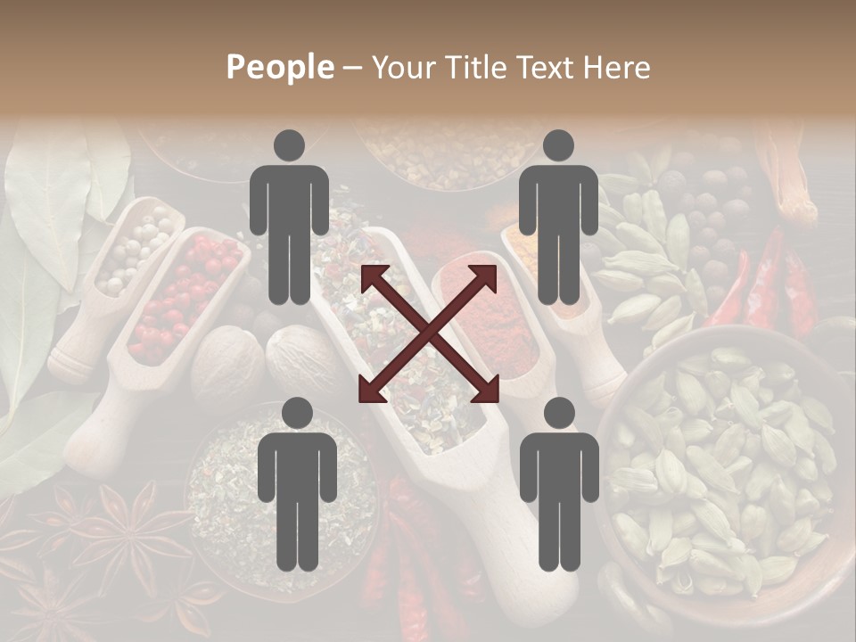 Mace Assortment Cardamon PowerPoint Template