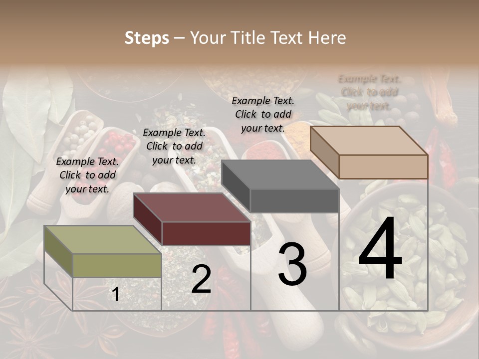 Mace Assortment Cardamon PowerPoint Template
