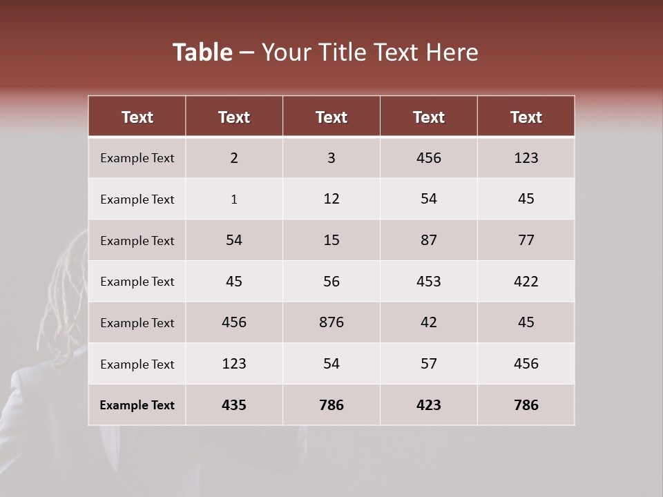 Shout Stubble Young Man PowerPoint Template