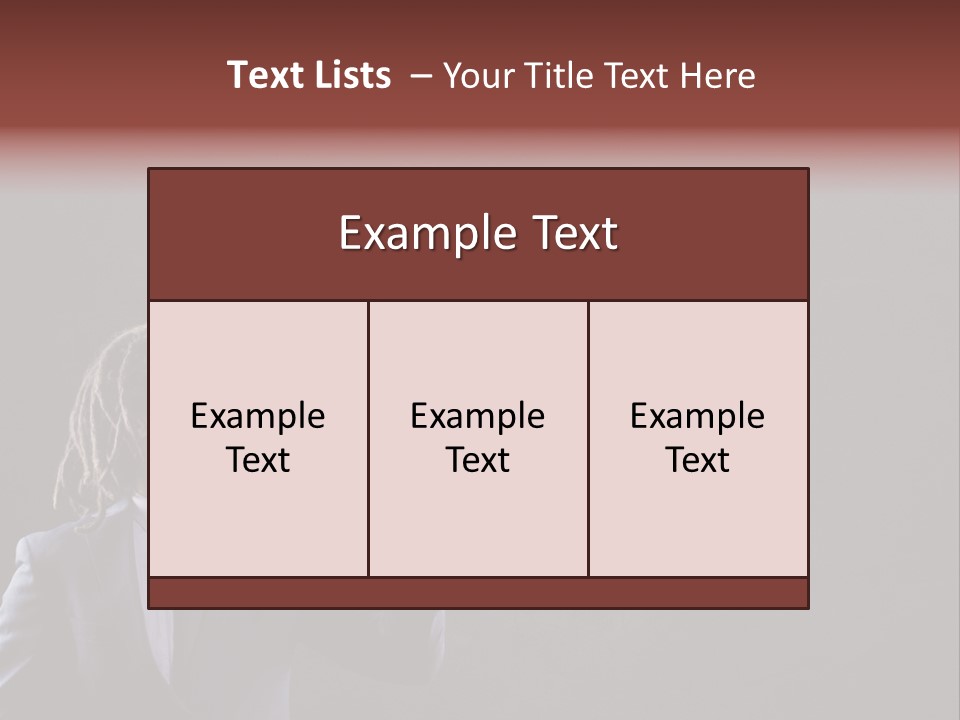 Shout Stubble Young Man PowerPoint Template