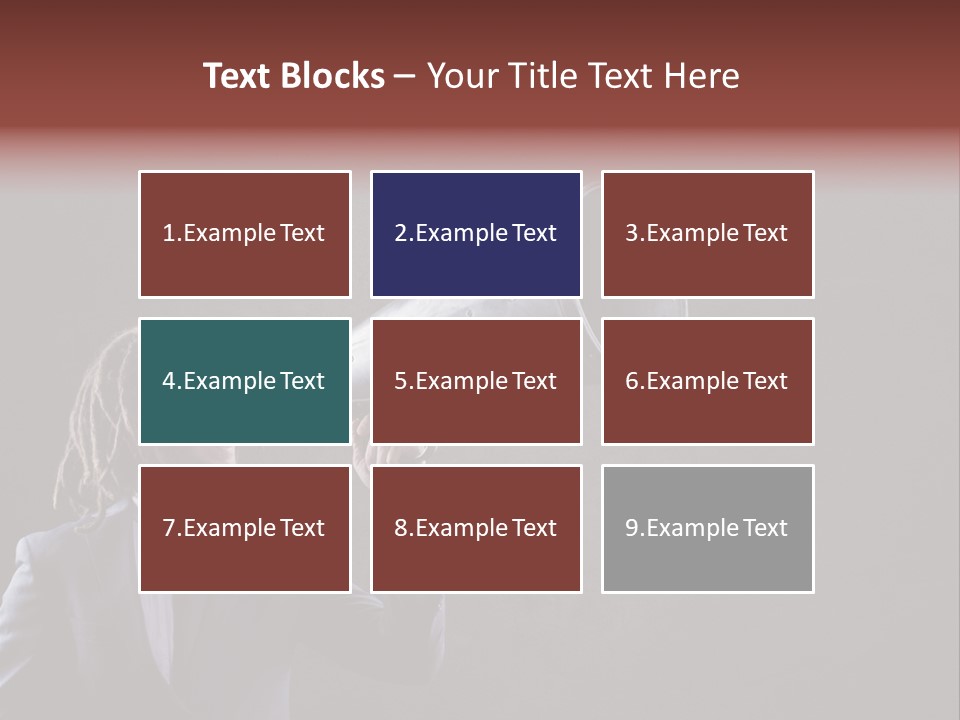 Shout Stubble Young Man PowerPoint Template