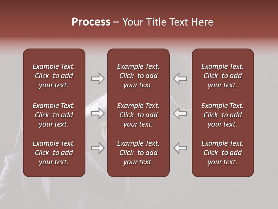 Shout Stubble Young Man PowerPoint Template