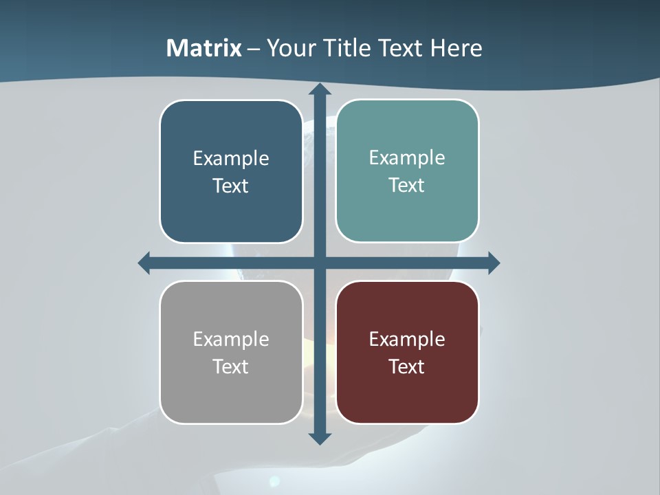 Holding Nation Success PowerPoint Template