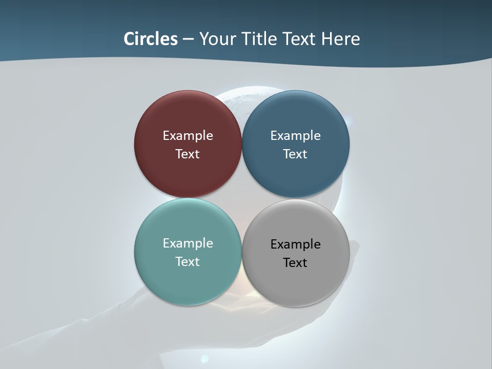 Holding Nation Success PowerPoint Template