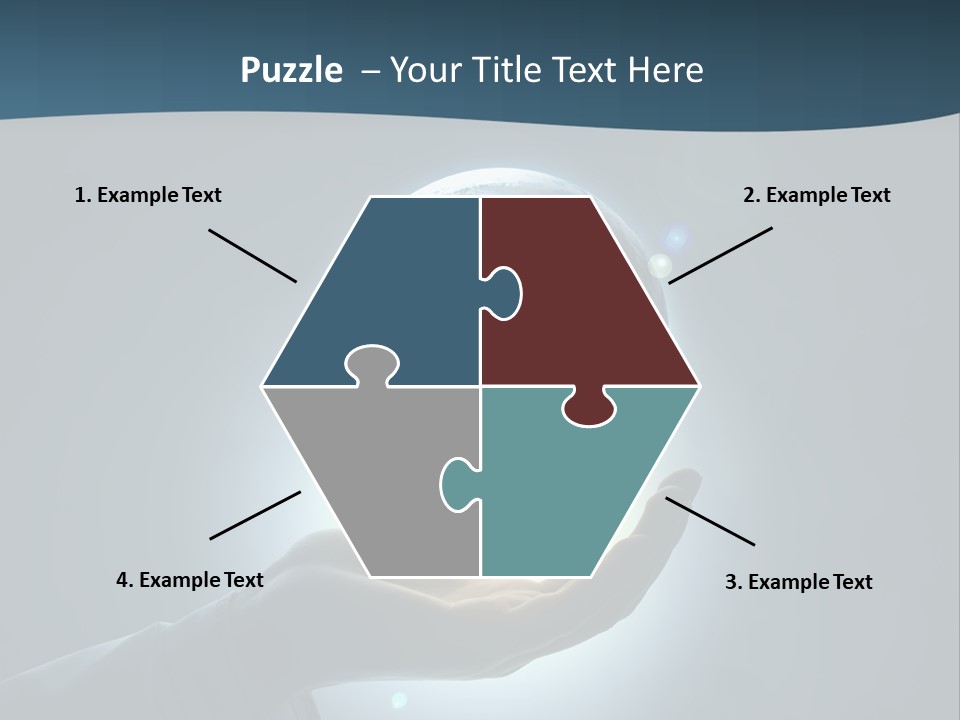 Holding Nation Success PowerPoint Template