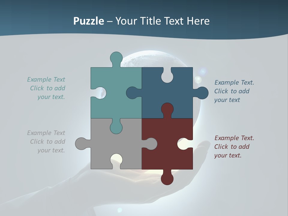 Holding Nation Success PowerPoint Template