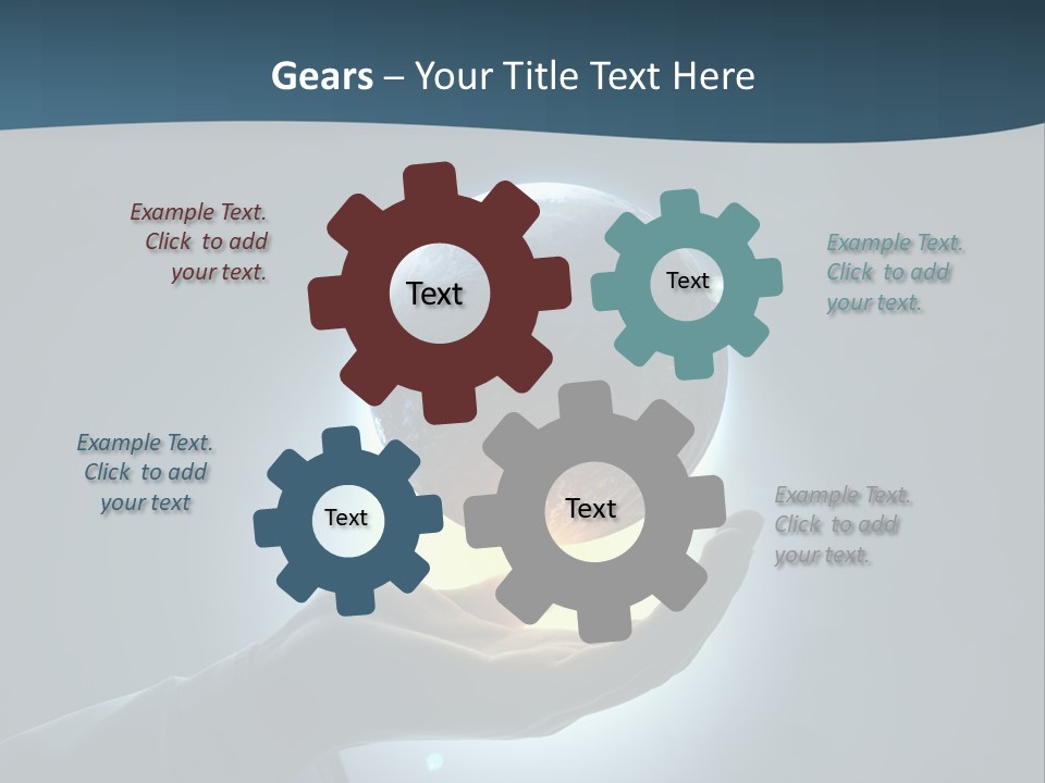 Holding Nation Success PowerPoint Template