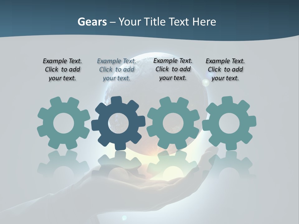 Holding Nation Success PowerPoint Template