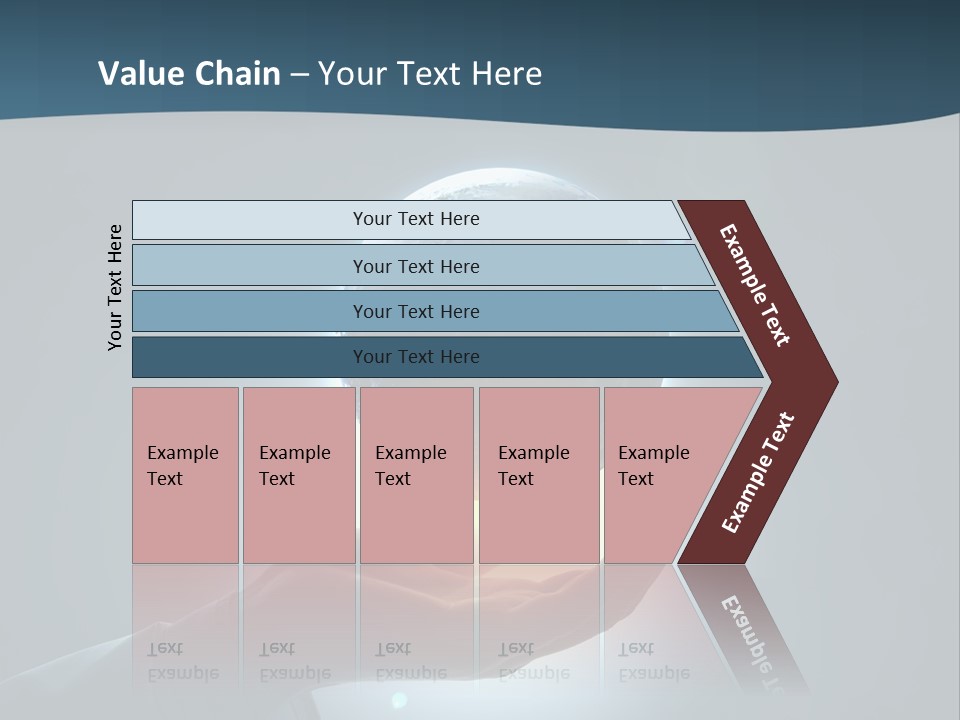 Holding Nation Success PowerPoint Template