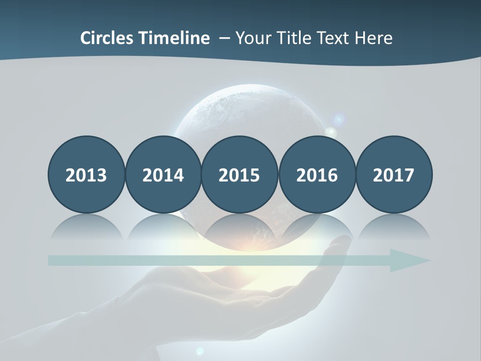 Holding Nation Success PowerPoint Template