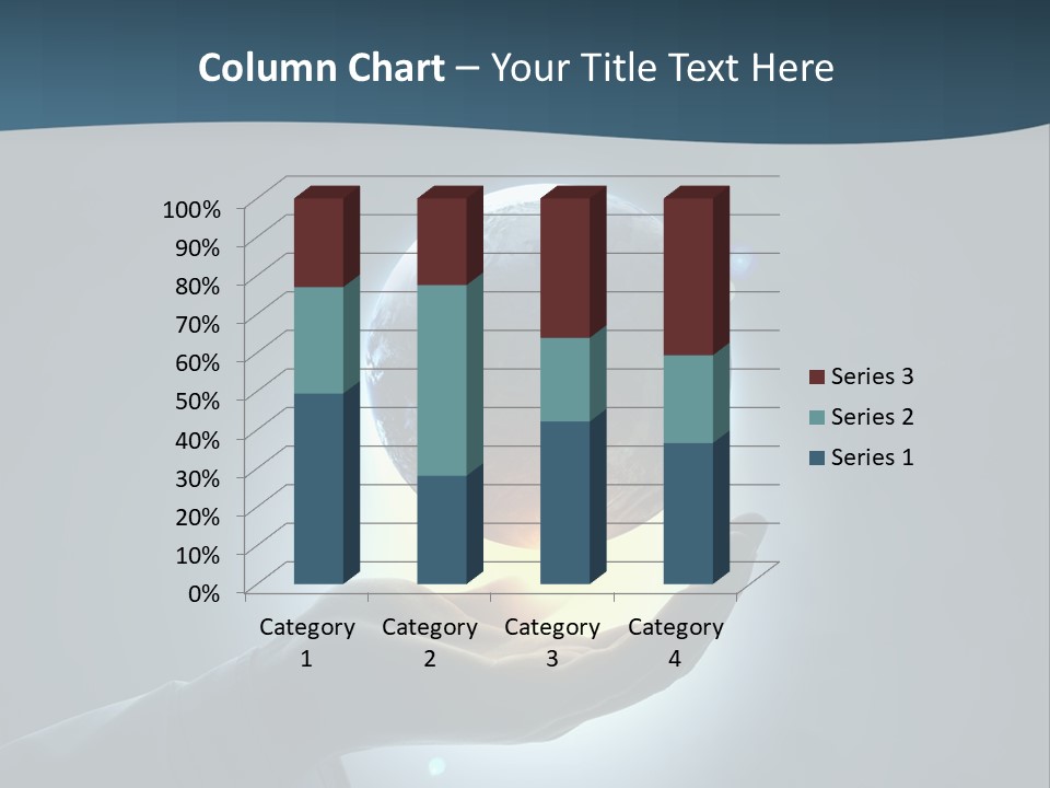 Holding Nation Success PowerPoint Template