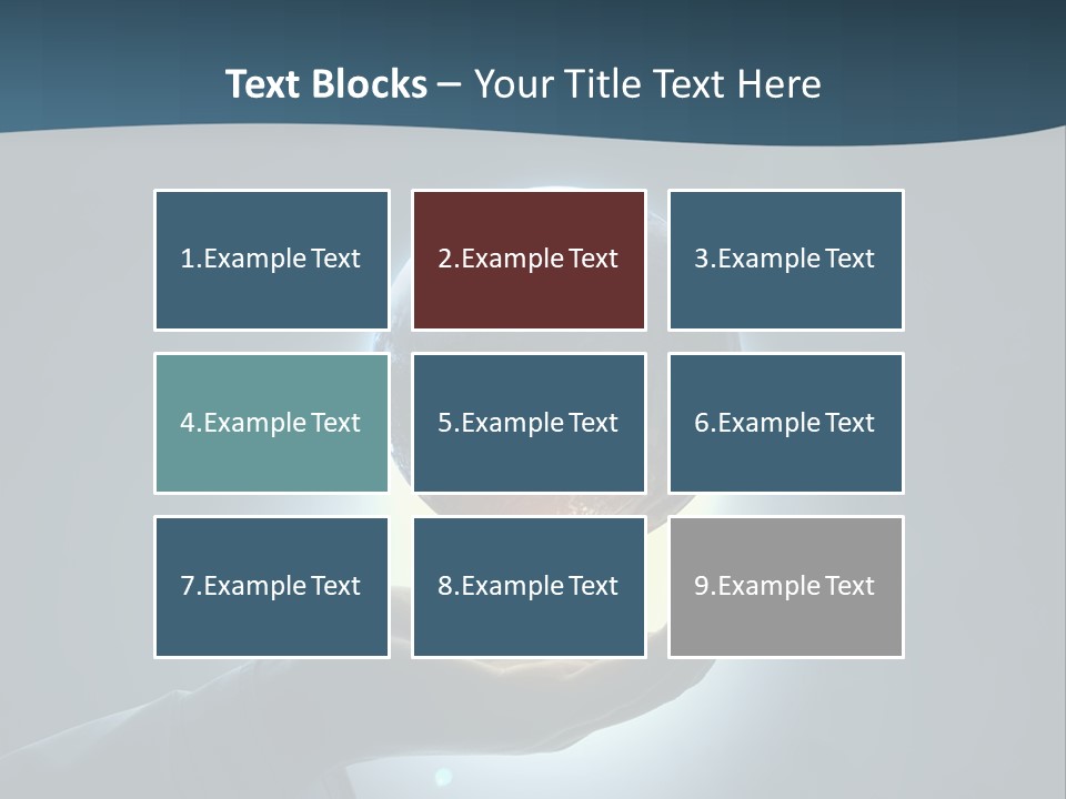 Holding Nation Success PowerPoint Template