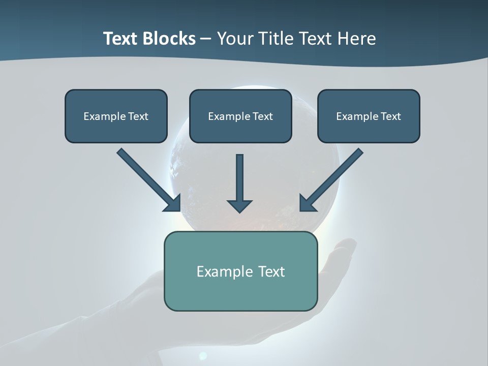 Holding Nation Success PowerPoint Template