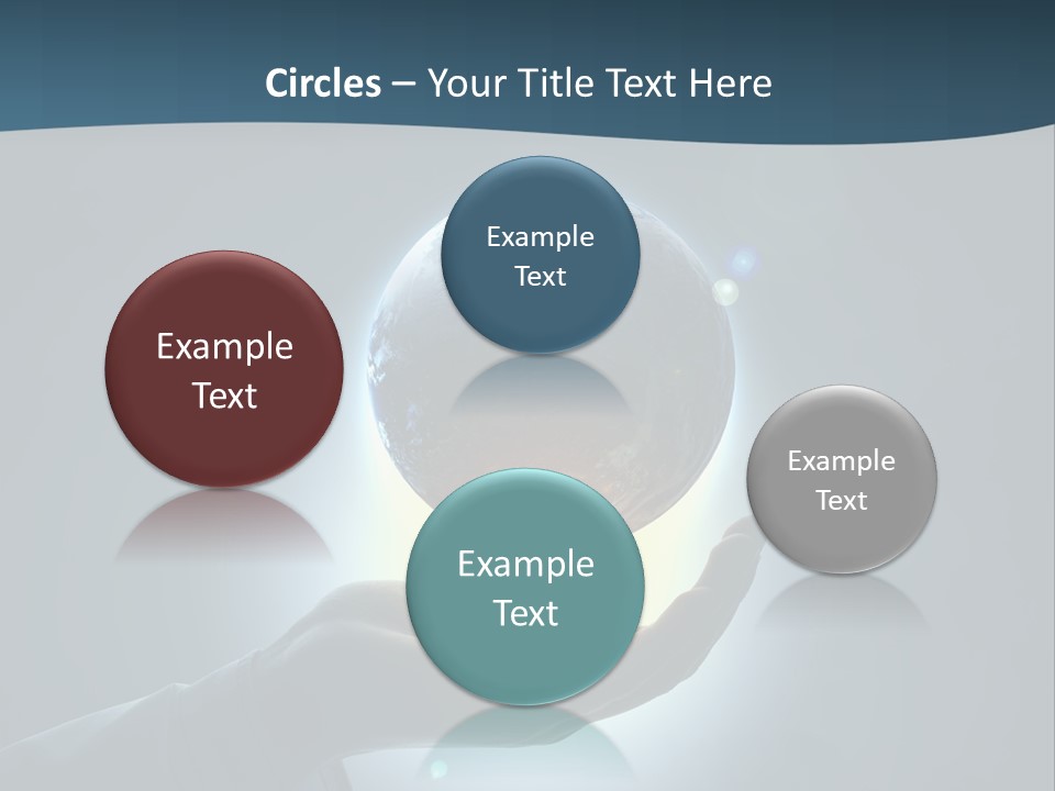 Holding Nation Success PowerPoint Template