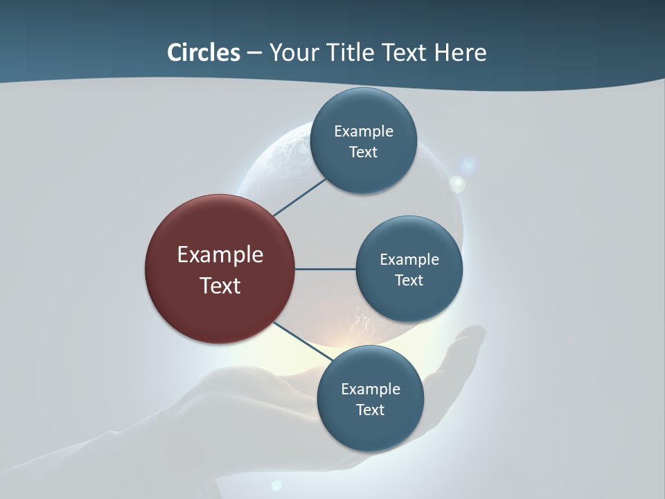 Holding Nation Success PowerPoint Template
