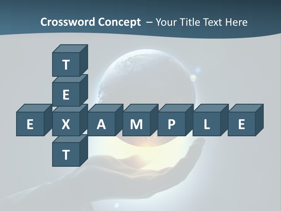 Holding Nation Success PowerPoint Template