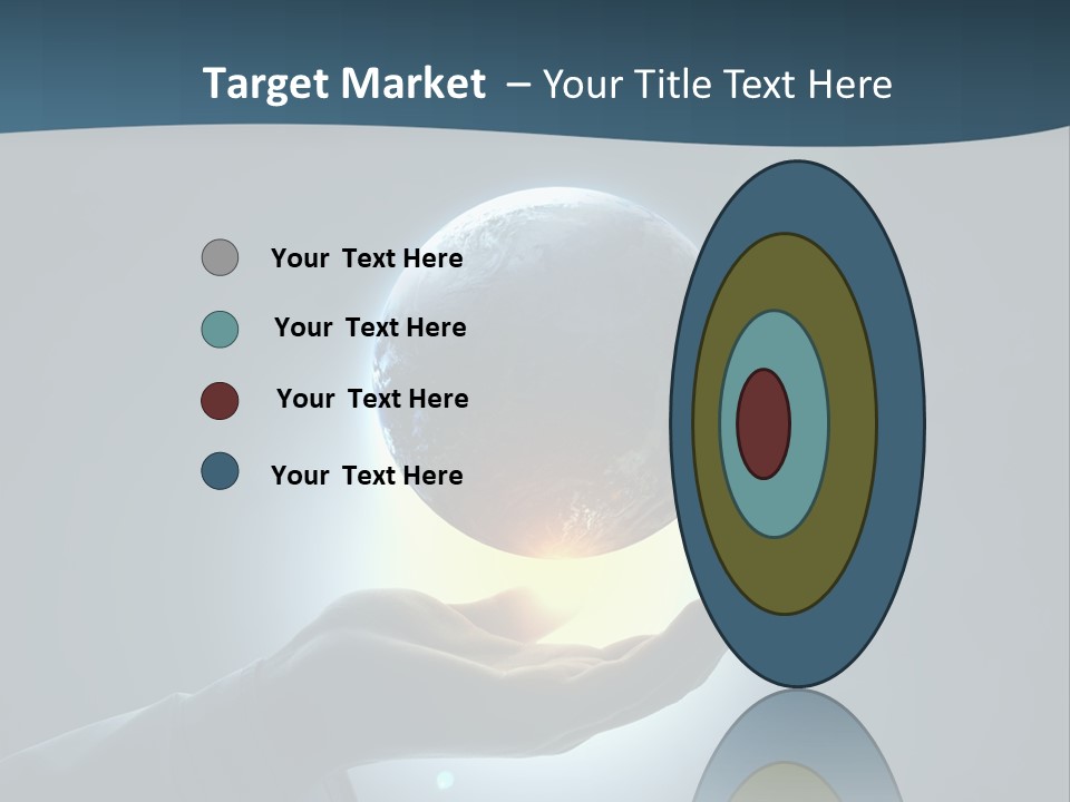 Holding Nation Success PowerPoint Template