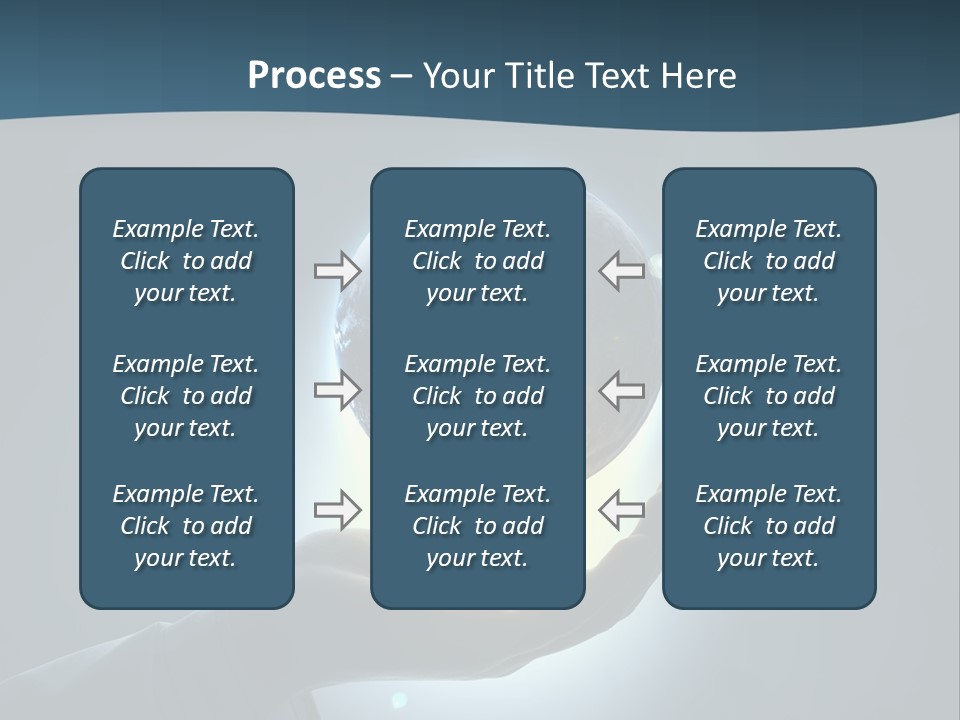 Holding Nation Success PowerPoint Template