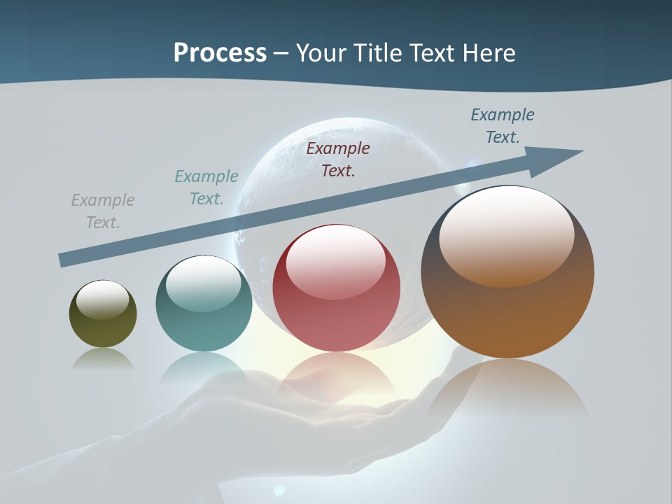 Holding Nation Success PowerPoint Template