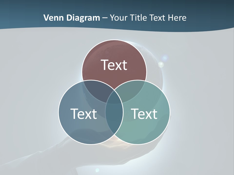 Holding Nation Success PowerPoint Template
