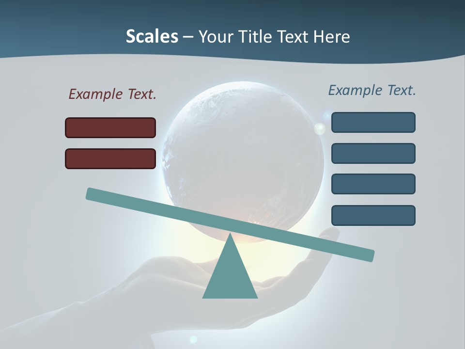 Holding Nation Success PowerPoint Template