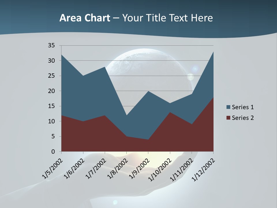 Holding Nation Success PowerPoint Template