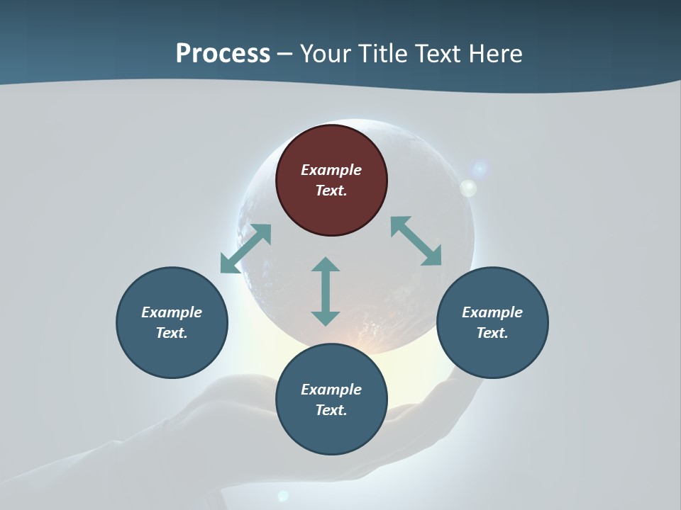Holding Nation Success PowerPoint Template