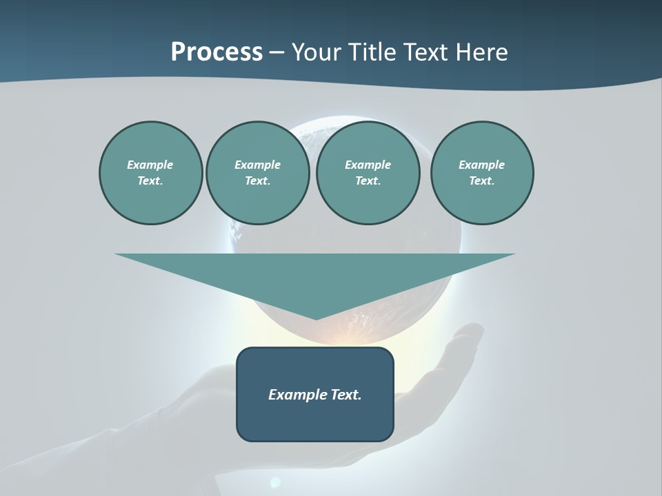 Holding Nation Success PowerPoint Template