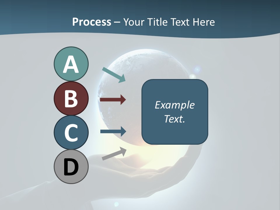 Holding Nation Success PowerPoint Template