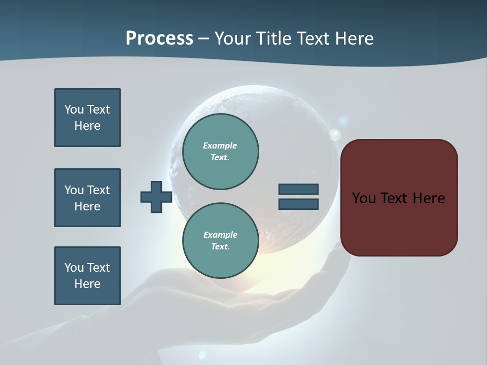 Holding Nation Success PowerPoint Template