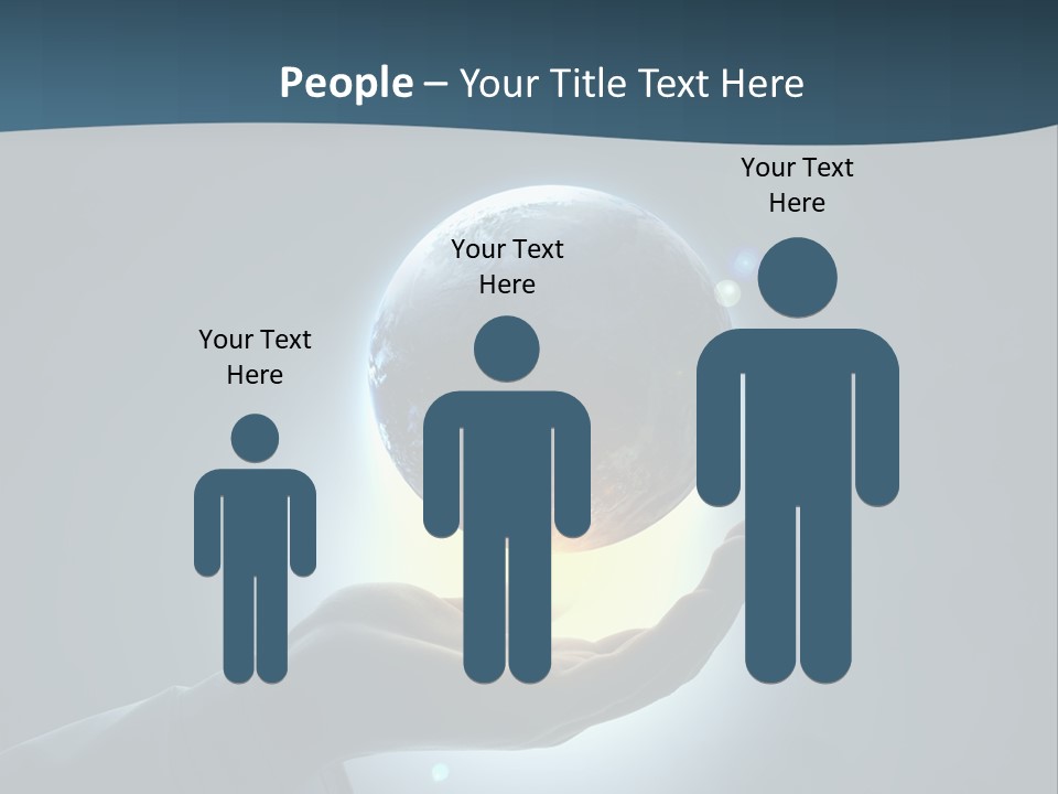 Holding Nation Success PowerPoint Template