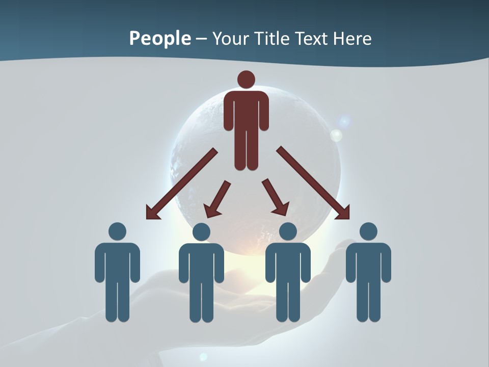 Holding Nation Success PowerPoint Template