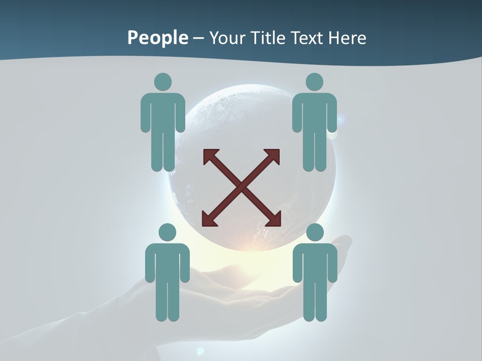 Holding Nation Success PowerPoint Template