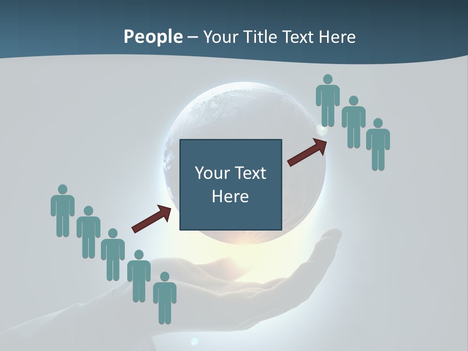 Holding Nation Success PowerPoint Template