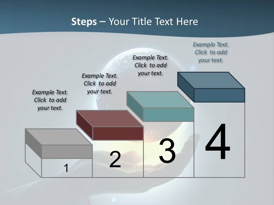 Holding Nation Success PowerPoint Template