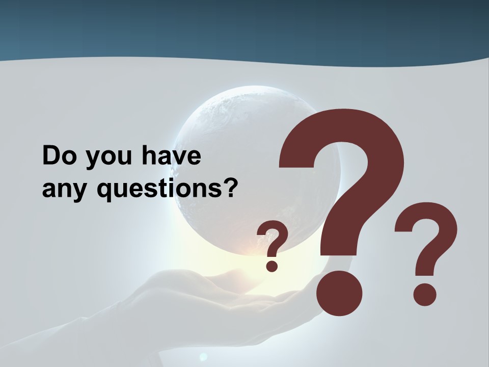 Holding Nation Success PowerPoint Template