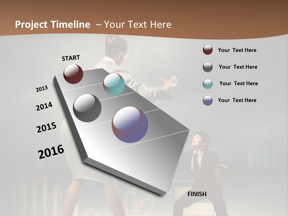 Arm Competition Quarrel PowerPoint Template