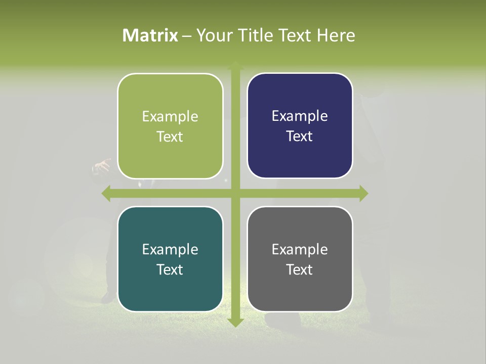 Corporate Competition Disagreement PowerPoint Template