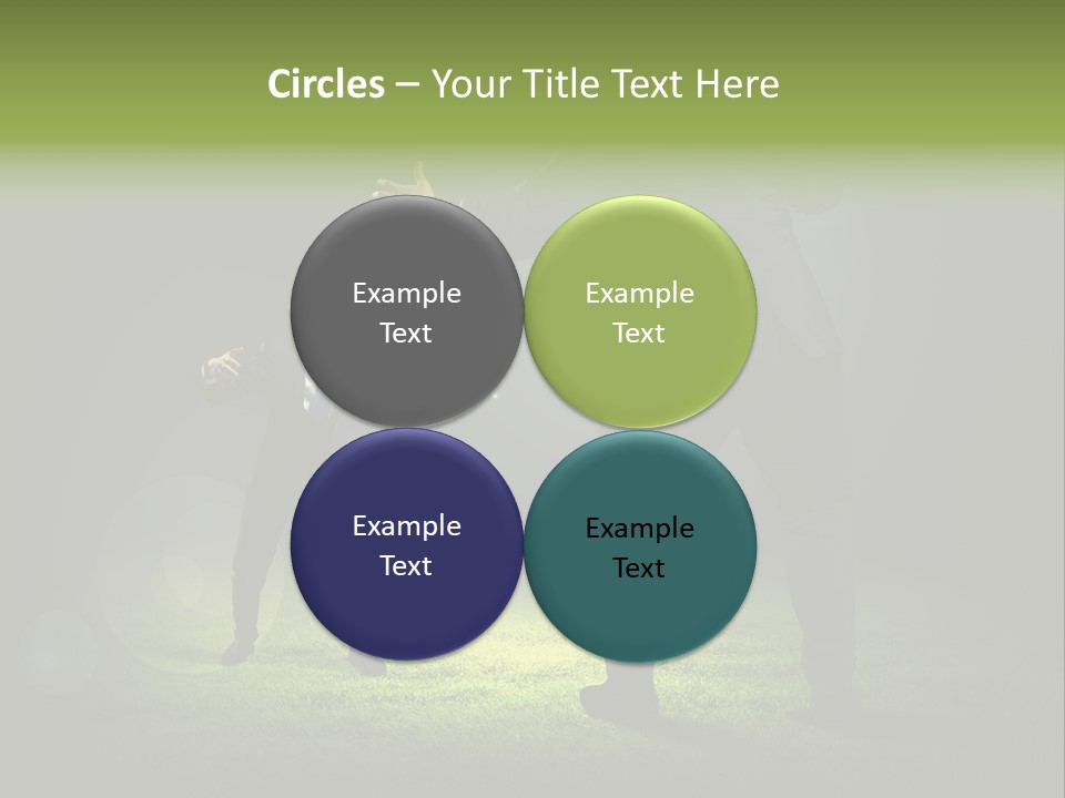 Corporate Competition Disagreement PowerPoint Template