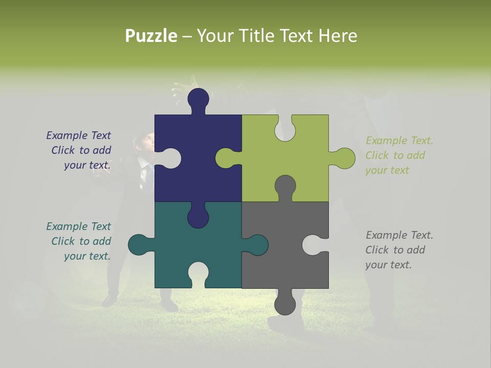 Corporate Competition Disagreement PowerPoint Template