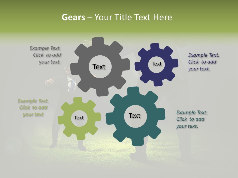 Corporate Competition Disagreement PowerPoint Template