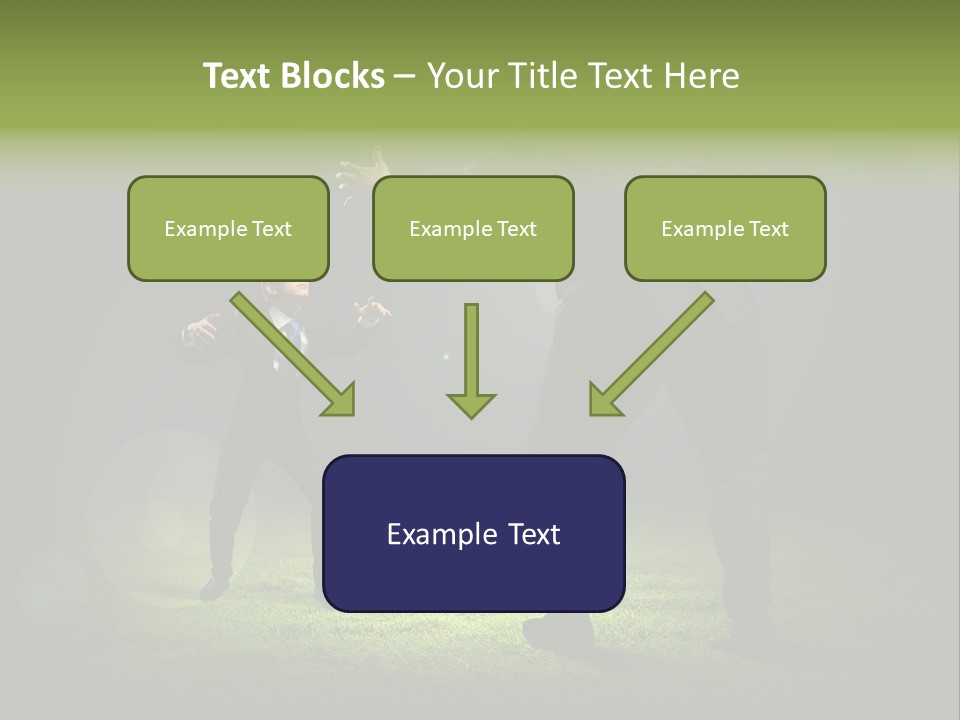 Corporate Competition Disagreement PowerPoint Template