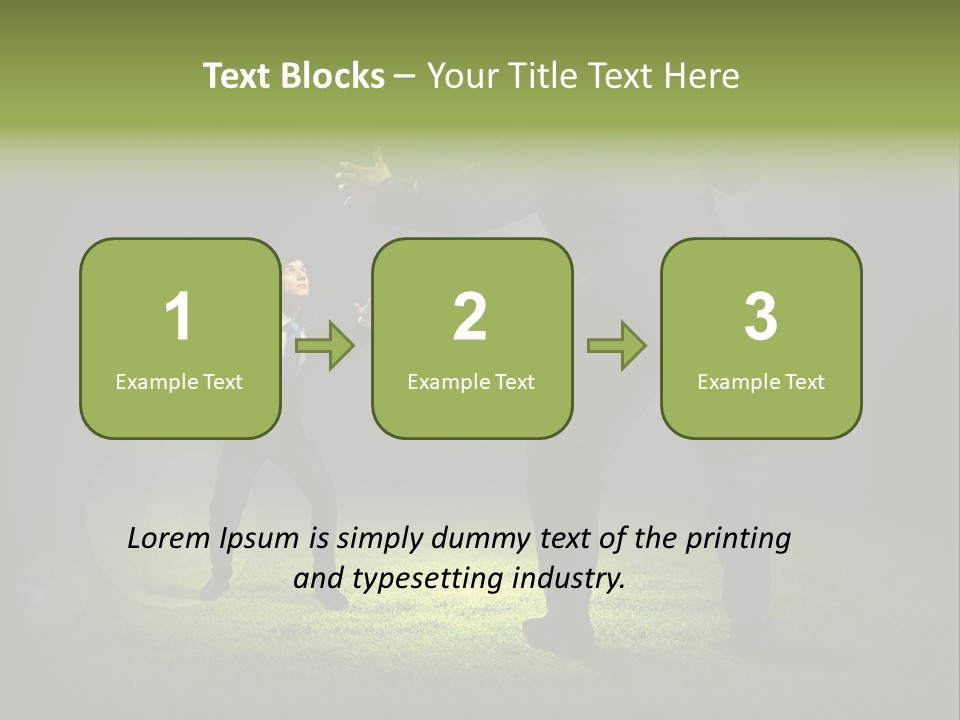 Corporate Competition Disagreement PowerPoint Template