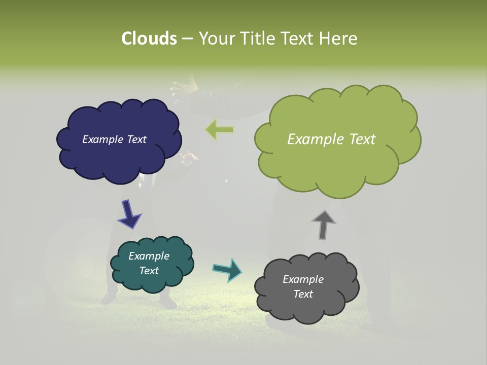 Corporate Competition Disagreement PowerPoint Template