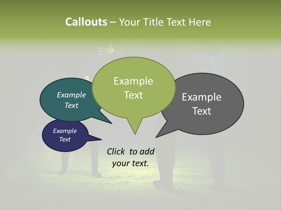 Corporate Competition Disagreement PowerPoint Template