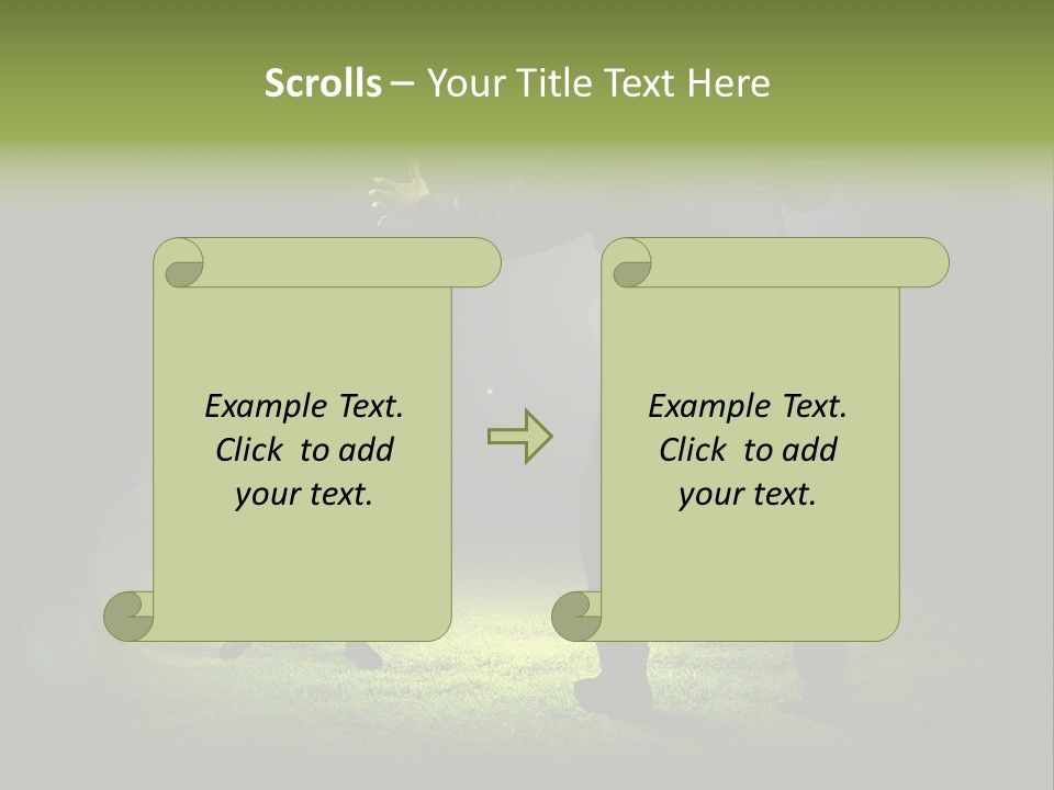 Corporate Competition Disagreement PowerPoint Template
