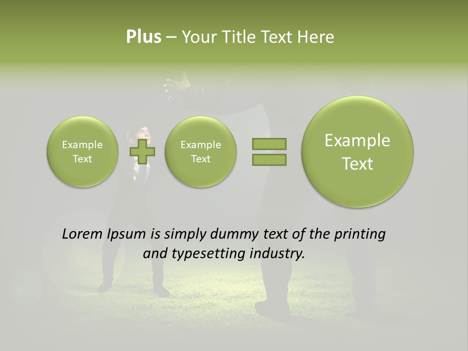 Corporate Competition Disagreement PowerPoint Template